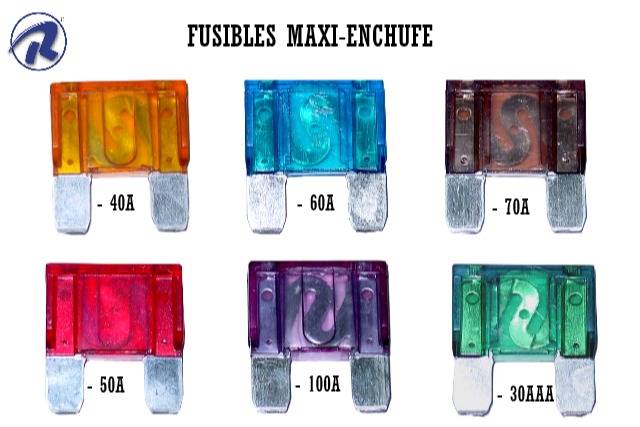 fusibles maxi-enchufe marca ranoli