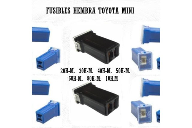 fusibles hembra toyota mini marca ranoli