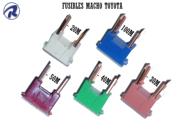 fusibles macho toyota marca ranoli