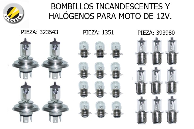 bombillos incandescentes Flosser