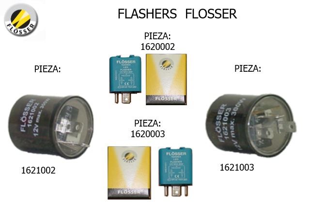 flashers electronico