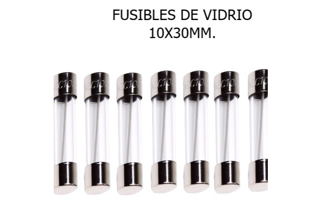 fusibles de vidrio