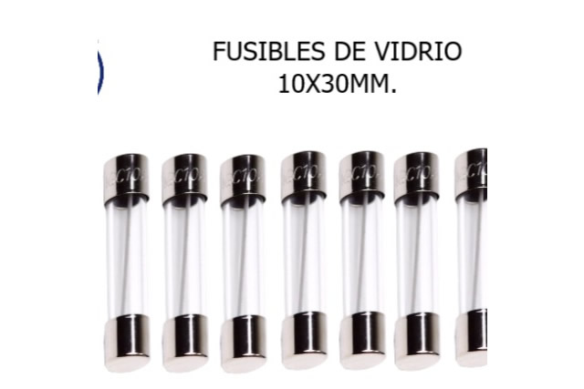 fusibles de vidrio