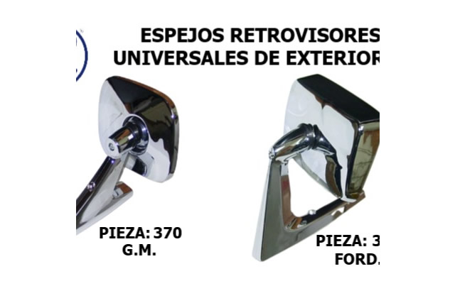 Espejo(par)retrovisor univ.gm