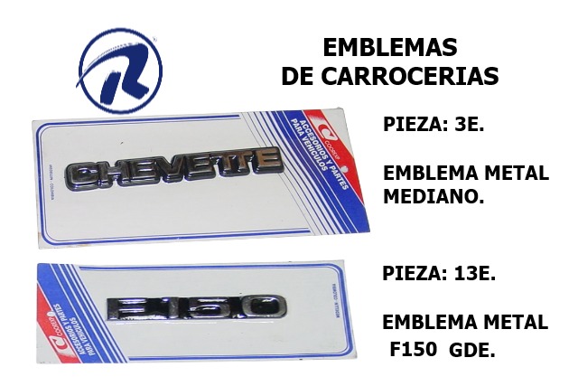 Emblemas de Carrocería