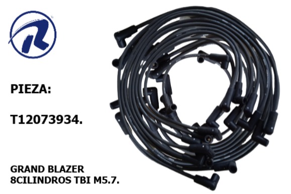 Cable bujia grand blazer 91-94. Còd. T12073934