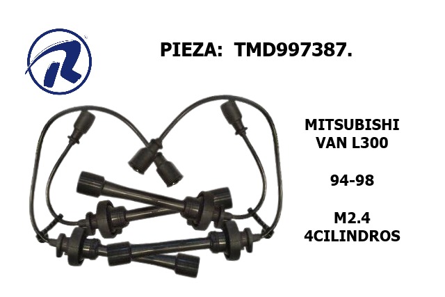 Cable bujia mitsubis.van l300. Còd. TMD997387