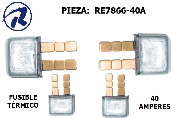 porta fusibles térmicos con base, sin base y reforzado