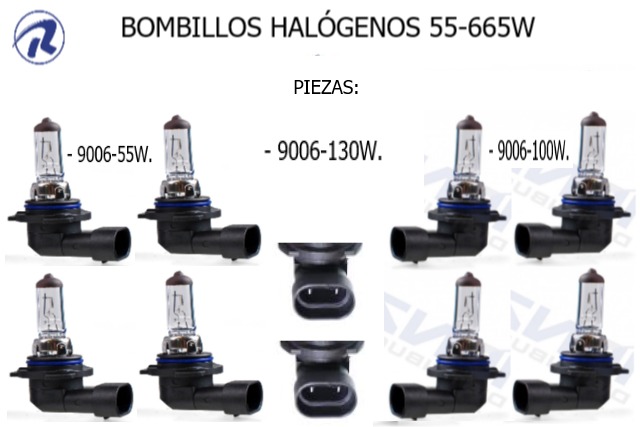 bombillos halógenos ranoli