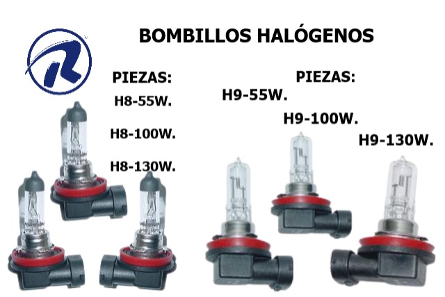 bombillos halógenos de gran potencia ranoli