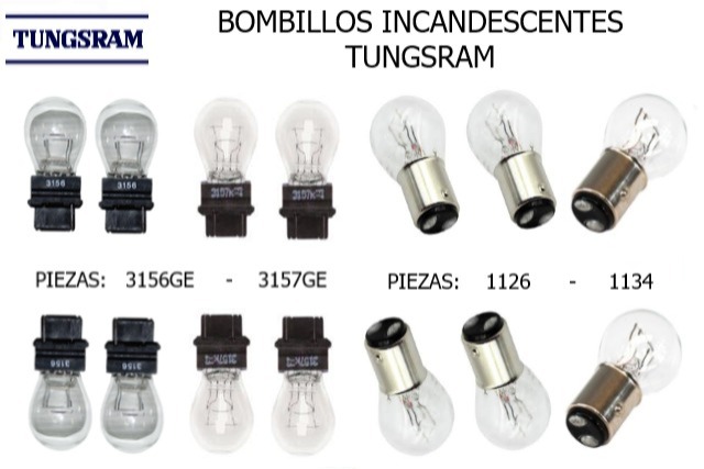 bombillos incandescentes Tungsram