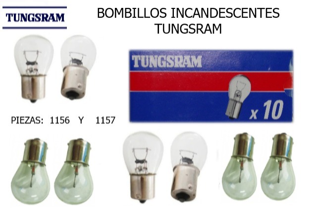 bombillos incandescentes Tungsram