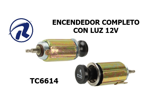 Encendedor completo con luz. Còd. TC6614