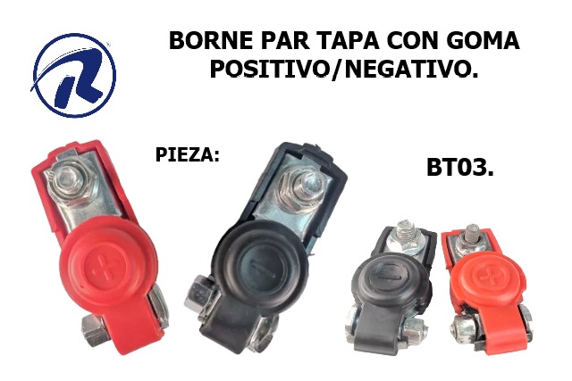 Borne par tapa de goma toyota. Còd. BT03