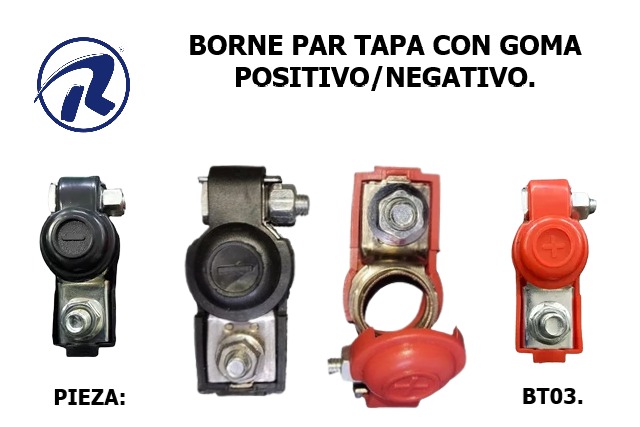 Borne par tapa de goma toyota. Còd. BT03