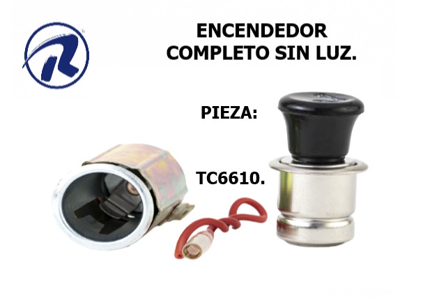 encendedor de cigarrillo sin luz. Còd. TC6610