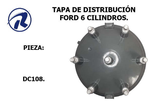 tapa distrib.ford 6c.77-82. Cód. DC108