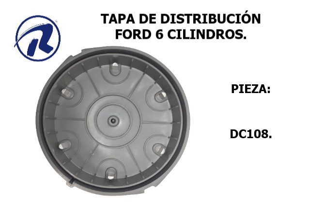 tapa distrib.ford 6c.77-82. Cód. DC108