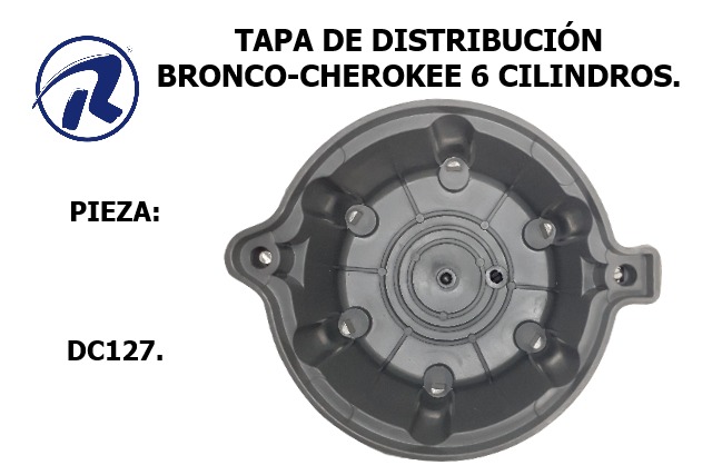 tapa dist.bronco-cherokee 6c.ilindros. Cód. DC127