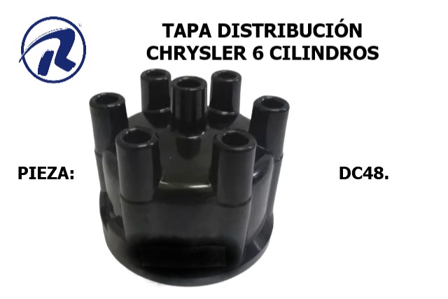 tapa distribucion Chrysler 6cilindros 80-83. Cód. DC48