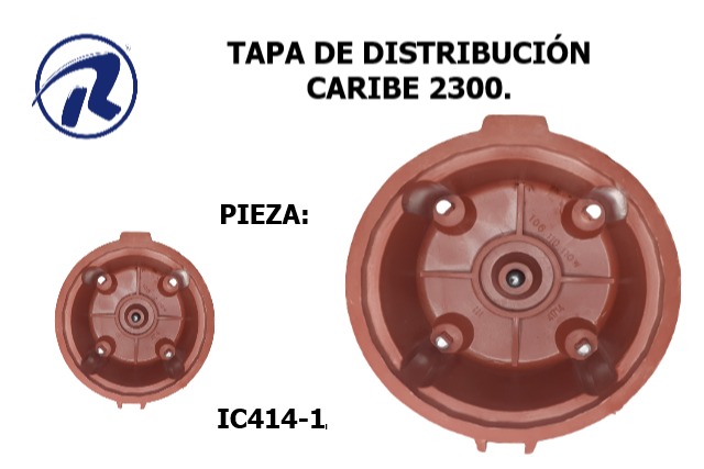 tapa distribucion Caribe 2300. Cód. IC414-1