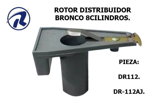 rotor dist.bronco 8cilindros 77-81