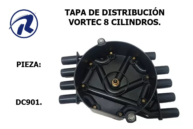 tapa distribucion Vortec 8cilindros. Cód. DC901