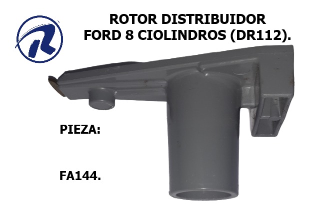 rotor distribuidor Ford 8cilindros. Cód. FA144