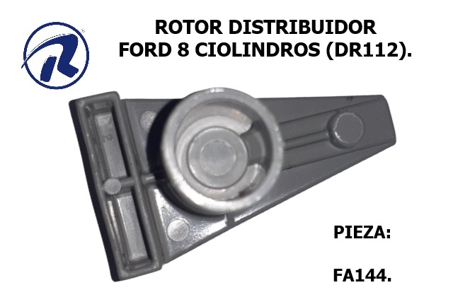 rotor distribuidor Ford 8cilindros. Cód. FA144