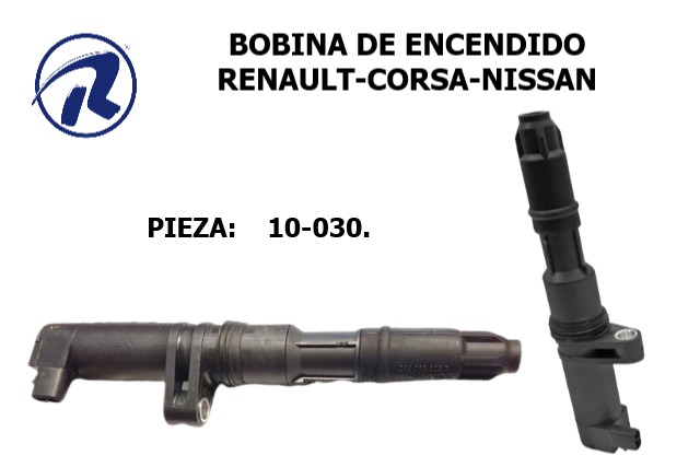 bobina renault corsa nissan. Cód. 10-030