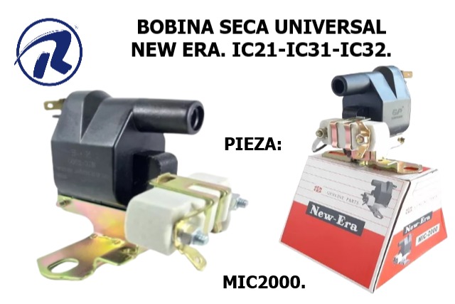 bobina seca universal new era. Cód. MIC2000