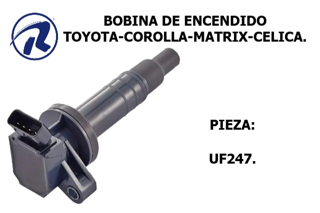 bobina toyota corolla 00-2008. Cód. UF247