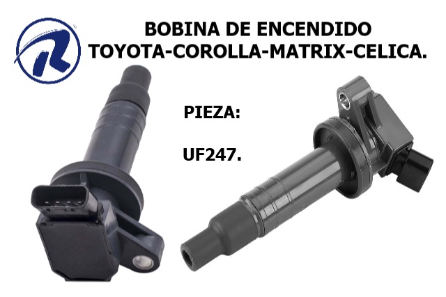 bobina toyota corolla 00-2008. Cód. UF247