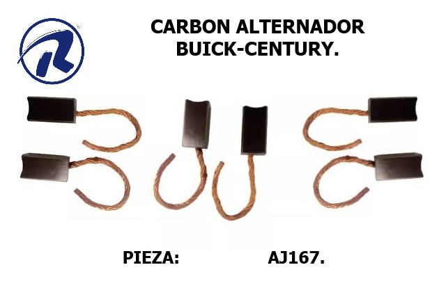 Carbones altern.buick-century. Còd. AJ167