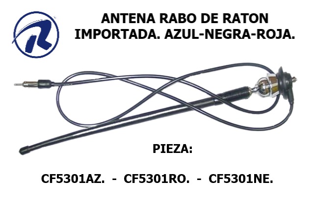 Antena rabo raton importada