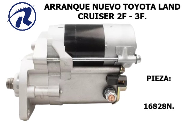 Arranque nvo.toyota l.cruiser. Cód. 16828N