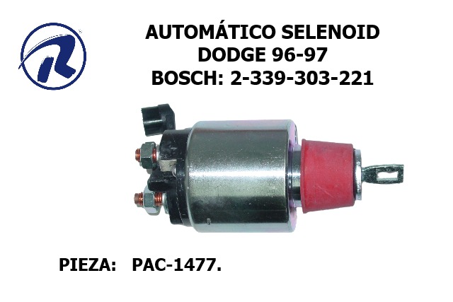 Automatico dodge 96-97. Cód. PAC-1477