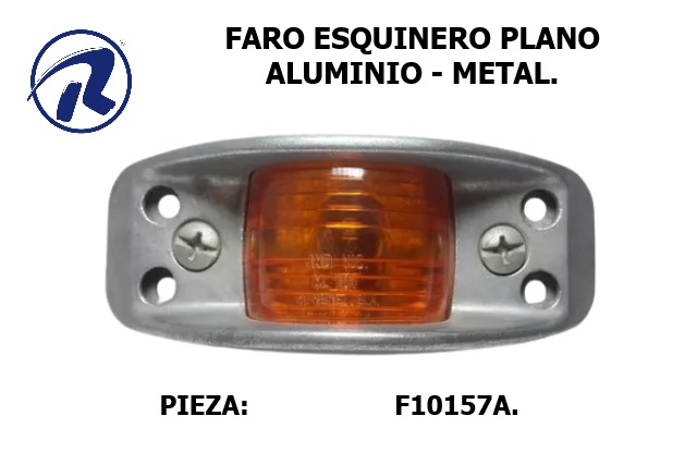 faro esquinero en aluminio Ivica