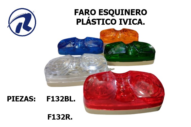 faro esquinero plastico ivica