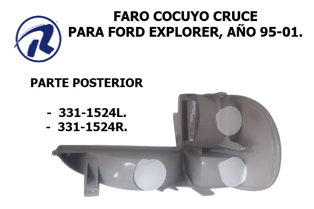 faro cruce derecho e izquierdo explorer 95-01