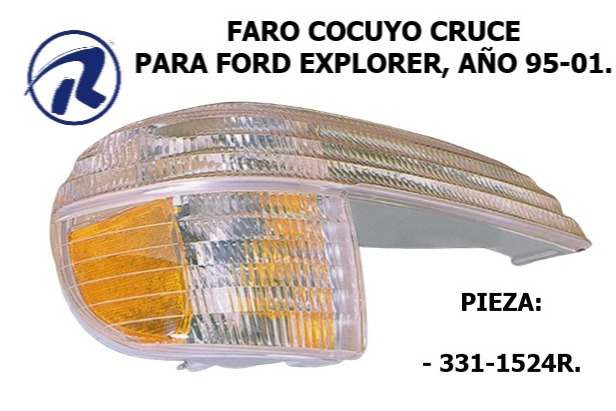 faro cruce derecho e izquierdo explorer 95-01