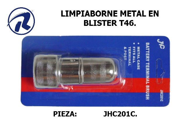 Limpiaborne metal en blister. Cód. JHC201C