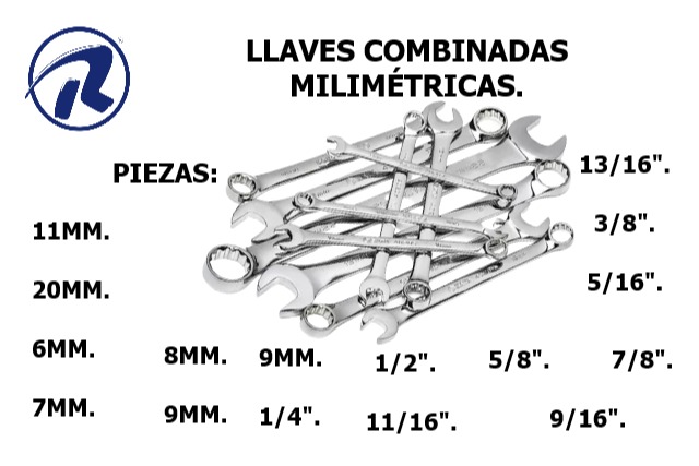 Llave combinada SEA INDIA