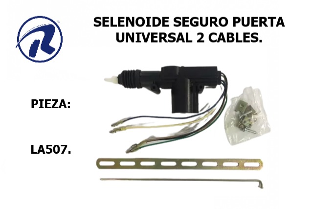 Solenoide seguro puerta hi-pro. Cód. LA507