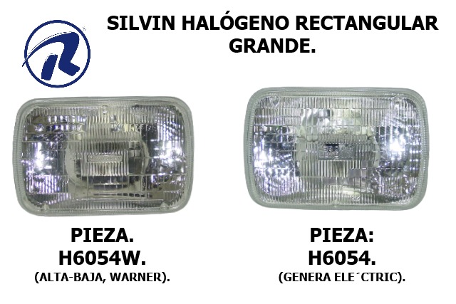 silvin halogenos rectangular