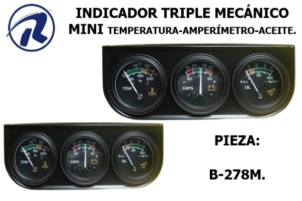 Indicadores de temperatura mecánico