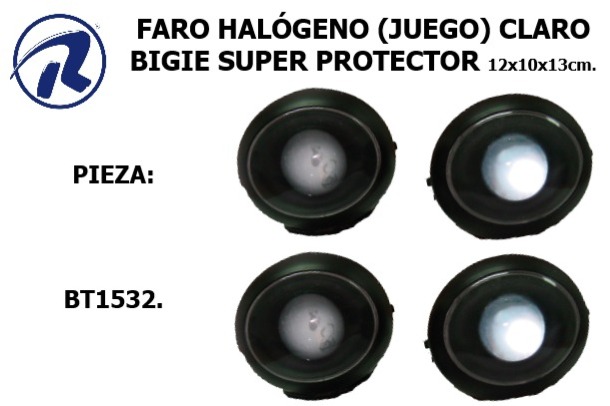 Faros del.rojo-claro led flash