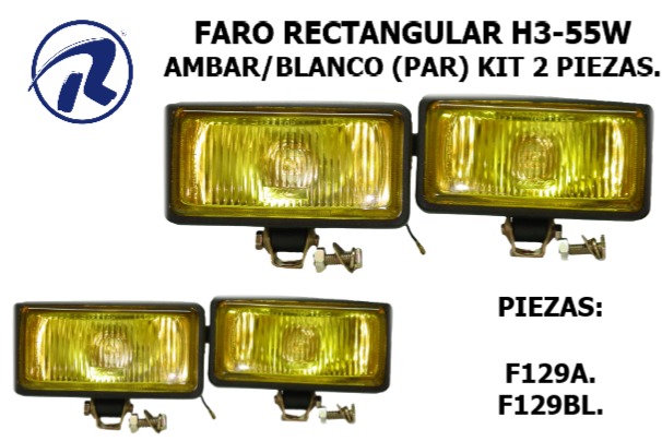 Faros del.rojo-claro led flash