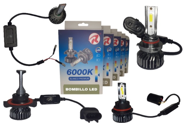 bombillo Led (Kit) de 12000K de lúmenes