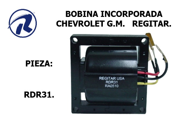 Bobina incorporada gm regitar. Cód. DR31